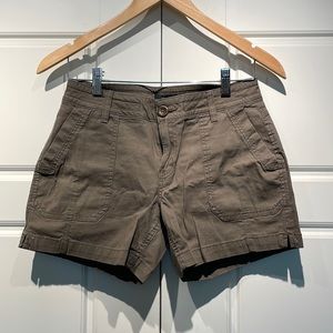 Prana Elle Short - Grey/Green Size 4